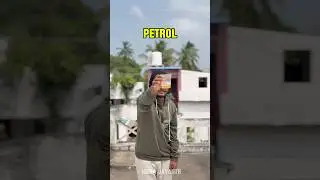 Super glue making with thermocol and petrol #shorts #experiment #manajayanth #fyp #trending