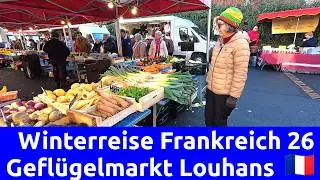 Louhans in der Bresse - Etappenplatz mit sehenswertem Gefl&uuml;gelmarkt