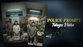 Instagram Trending Police Arrest Realistic Ai Photo Editing In Telugu | Police Arrest Photo |