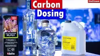Carbon Dosing your Reef tank - Vinegar, Vodka, RedSea NoPoX and biopellets for nitrate reduction