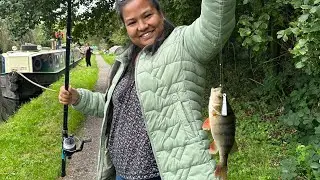 PERCH-FISHING VLOG AT UXBRIDGE CANAL:FISHING A REAL THERAPY#nature #youtube #happy
