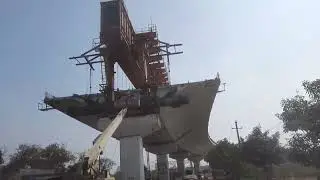 uppal flyover Bridge construction