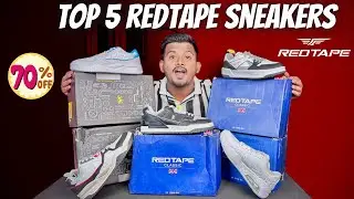 5 NEW REDTAPE SNEAKERS FOR YOUR WARDROBE 🔥 UNBOXING & REVIEW | RAFIQUE SAYYED