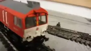 ESU Crossrail Class 77 f&auml;hrt auf K-Gleis nicht ins abbiegende Gleis