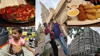 Mumbai darshan vlog video.food, shopping,temple,fun2018😊mumbai Darshan.indianvlogger