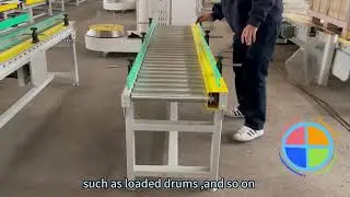 Pallet Handling Chain Driven Live Roller Conveyor System