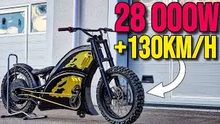 Koeajossa Suomen TEHOKKAIN sähköpyörä! FatWhale The Guardian | 28kw, 96v, 280nm vääntöä