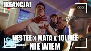Nestee & Mata & 1olliee - Nie Wiem 🤷 | REAKCJA by DBYZ