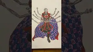 How To Draw Dr. Strange IN 5 STEPS!!! #Shorts