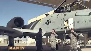 A 10 WARTHOG Awesome Flying at Davis Monthan AFB