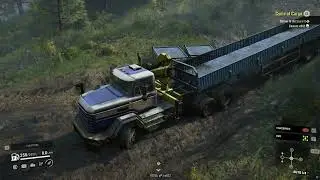 SnowRunner Noob Driver Taymyr Drowned Lands Cycle of Cargo part 1/3