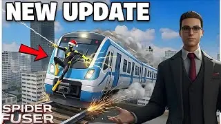 New Update in SPIDER FUSER Game😱  SECRET TRAIN MISSION 🚆 PART-3 #banku #mha #gaming #games 