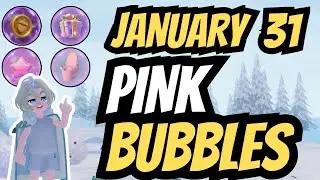 WEEK 5 | ALL 15 Pink Bubbles Furniture Locations | Wishing Star | Heartopia