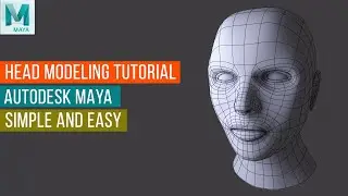 Head Modeling Tutorial in Maya | Learn Maya (part1)