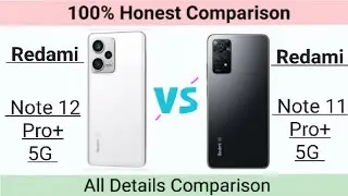 Redami Note 12 Pro plus 5G vs Redami Note 11 Pro Plus 5G ⚡#redami #mediatek💥 @thetechnicalgyan