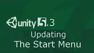 Unity 5.3 updating Start Menu (Code)