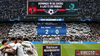 TERTULIA ;  DIRECTO REAL MADRID - LEVANTE EL ANALISIS UN DIA DESPUES