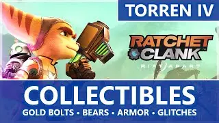 Ratchet & Clank Rift Apart - Torren IV All Collectible Locations (Gold Bolts, Armor, Bears)