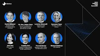 2023 Edelman Trust Barometer Launch Live from the World Economic Forum