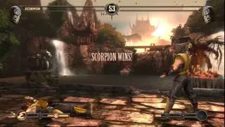 Mortal Kombat 9/7/11 ournament Match 21 - Smiles vs Sergio Part 1