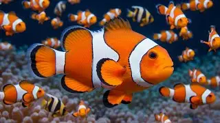 TRANQUIL REEF LIGHT 🎹 Soft Piano Aquarium Music for Calm Focus