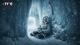 85-летняя слепая женщина пережила снежную бурю, проведя 3 дня в ледяной пещере при температуре -7...