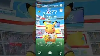 First ever noodles Pikachu raid in #pokemongo