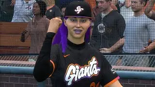 Lady Giants Franchise Game 65 vs. Atlanta: WIN STREAK REACHES 10 GAMES!!! (MLB The Show 25)