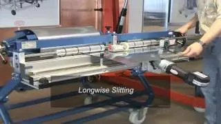 Draco Decoiler, Slitter, Cordless Shear, and Bending Brake