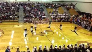 Dobie Lariaettes Officer Pep Rally