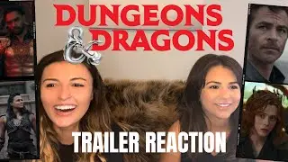 Dungeons and Dragons : Honor Among Thieves Trailer Reaction!! (#SDCC 2022)