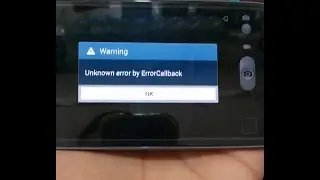 How to fix unknown error by errorcallback Samsung s3 GT-I9300 camera