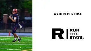 Ayden Pereira CCHS QB | RUN THE STATS