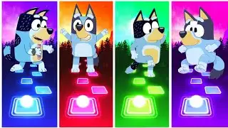 BLUEY TRY NOT TO LAUGH 🆚 Sticky double doggo? FUNNY BINGO 🤣 TILES HOP EDM RUSH GAME 🎯🎮 | BLUEY | 💙&zwnj;