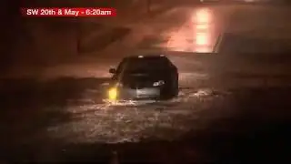 Val Castor Rescues Lady Caught in Flooded Car 2017-04-29