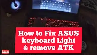 EP456 HOW TO FIX ASUS KEYBOARD LIGHT AND UNINSTALL OR REMOVE ATK | BAHASA VERSION