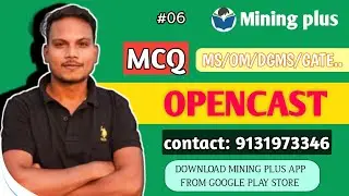 NLC/OPENCAST MCQS/#06/ CMR 2017 / CIRCULAR 2018 / EMT VOL.01 FOR MS, OM, MANAGER