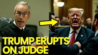 Trump ERUPTS on FEDERAL Judge In SHOCK Courtroom MOMENT
