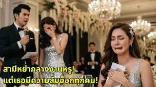 สามีหย่าเธอกลางงานเลี้ยงหรู… แต่คำตอบของเธอทำทุกคนช็อกยิ่งกว่า!