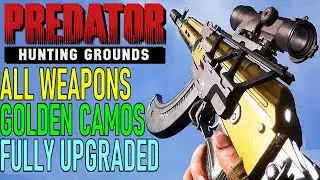 Predator: Hunting Grounds - All Weapon Reloads In Slow Motion         [Fully Upgraded, Golden Camos]