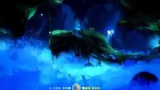 Ori And The Blind Forest Ginso Tree Escape, Element of Water.