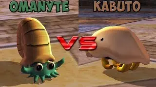Pokemon battle revolution - Omanyte vs Kabuto