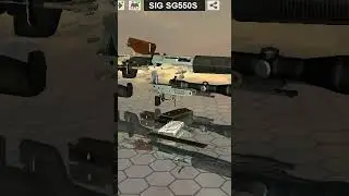 Weapon :  SIG SG 550 S Detail