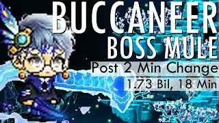 Maplestory Heroic Kronos Buccaneer Boss Mule: Post 2 Minute Changes - 1.73 BIL in 18 Minutes