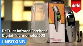 Dr Trust Infrared Forehead Digital Thermometer 603 Unboxing