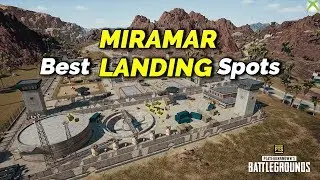 PUBG Xbox Best Landing Spots in Miramar (New Desert Map)