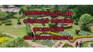 അങ്ങാടിപ്പുറത്തിന്ന്  ട്രയിൻ വഴി നിലമ്പൂരിലേക് ഒരു യാത്ര അത് വല്ലാതെ......(Tropicana by fathima )