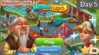 Homescapes - Relaxation room - Day 5