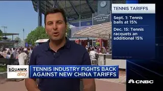 Tennis industry fights back against new China tariffs