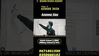 Class 9 AISSSEE 2026 Answer Key Explained in Detail | Sainik School Entrance Exam Analysis